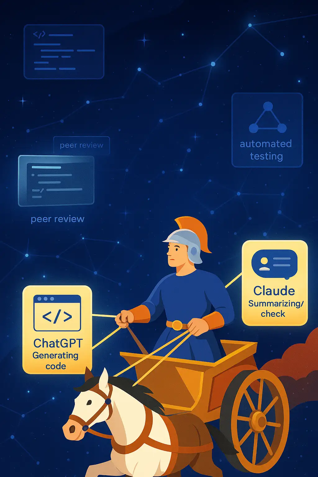 AI Charioteers: Guiding the Machine Revolution with a Human Touch